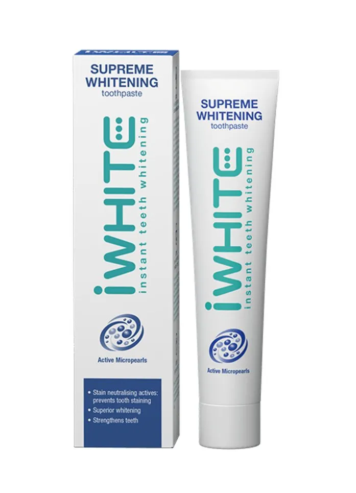 iWhite Supreme bělicí zubní pasta 75 ml