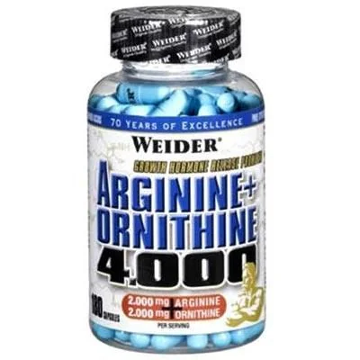 WEIDER Arginine + Ornithine 4.000 180 kapslí