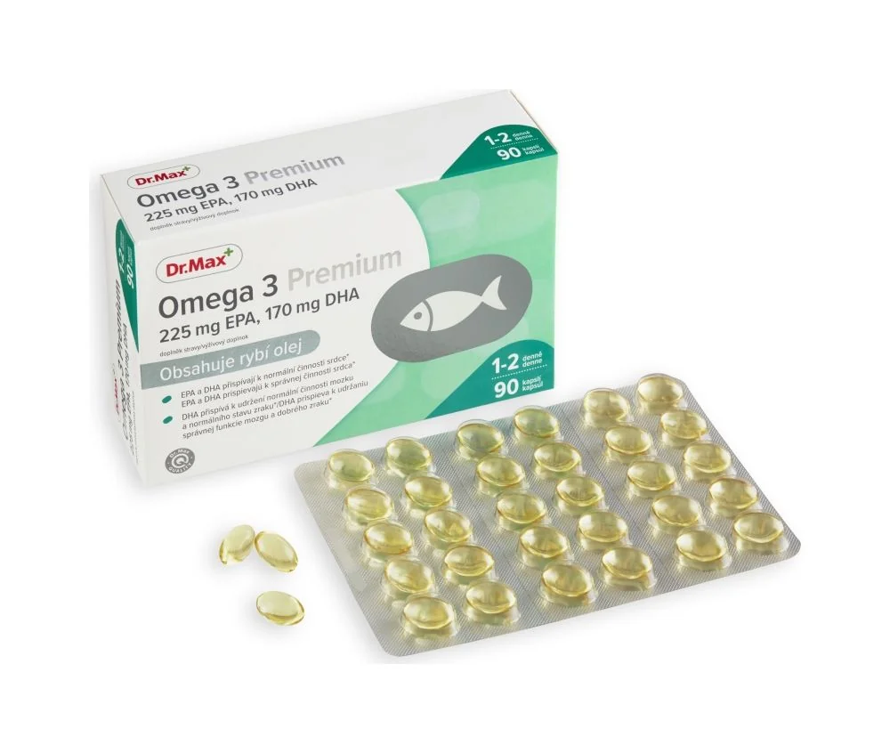 Dr. Max Omega 3 Premium 90 kapslí