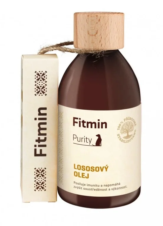 Fitmin Purity Lososový olej doplněk pro psy 300 ml