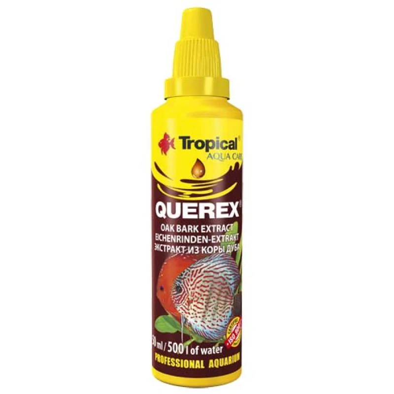 Tropical Querex 50ml na 500l přípravek na úpravu vody z extraktu z dubové kůry