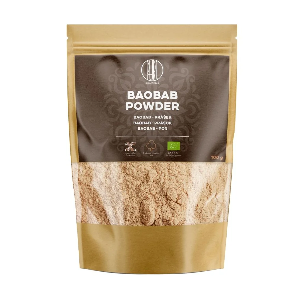 BrainMax Pure Baobab BIO prášek 100 g