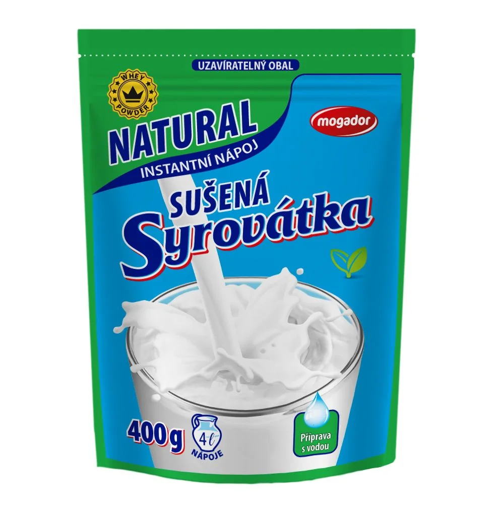 Mogador Syrovátka sušená Natural sáček 400 g