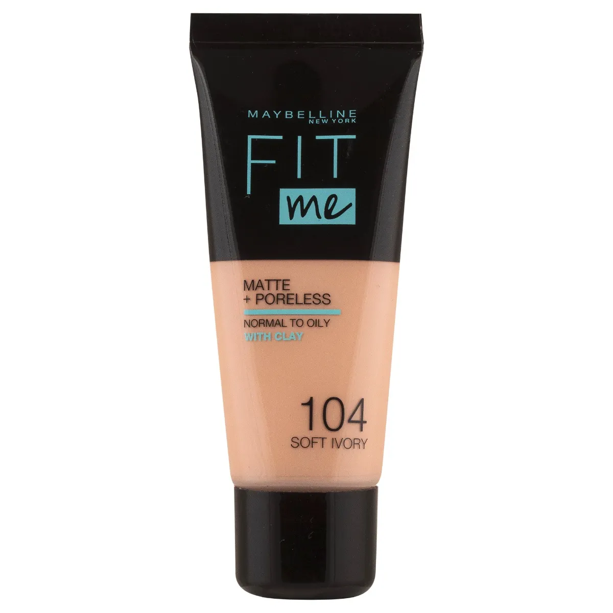 Maybelline Fit me Matte + Poreless odstín 104 Soft Ivory make-up 30 ml