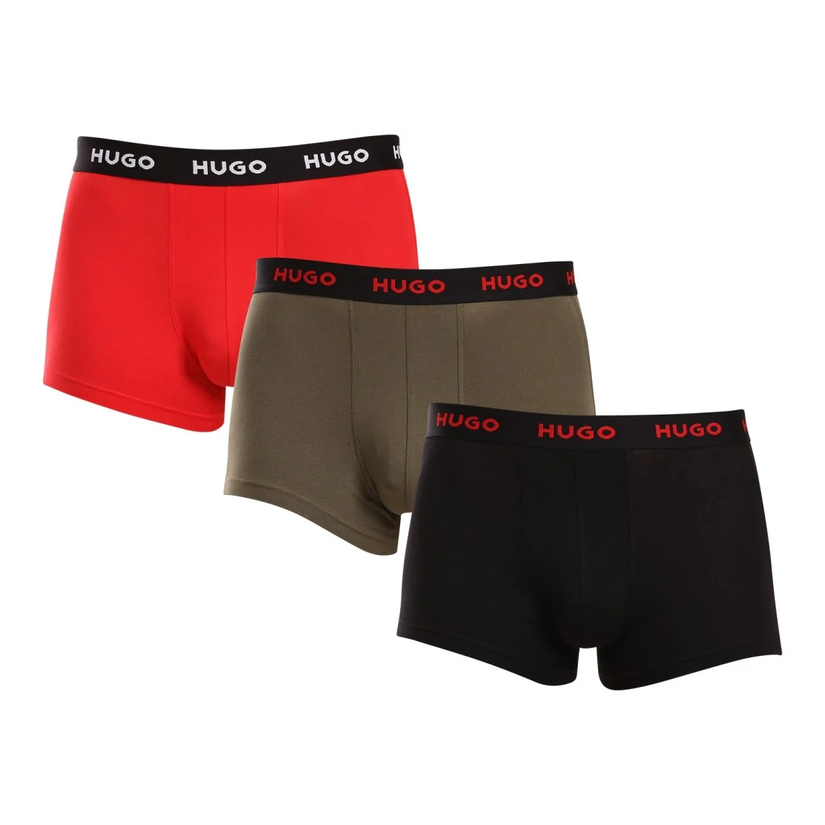 HUGO 3PACK pánské boxerky vícebarevné (50517878 964) XL