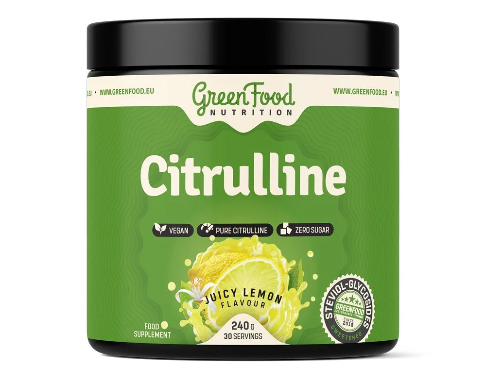 GreenFood Nutrition Citrulline juicy lemon 240 g