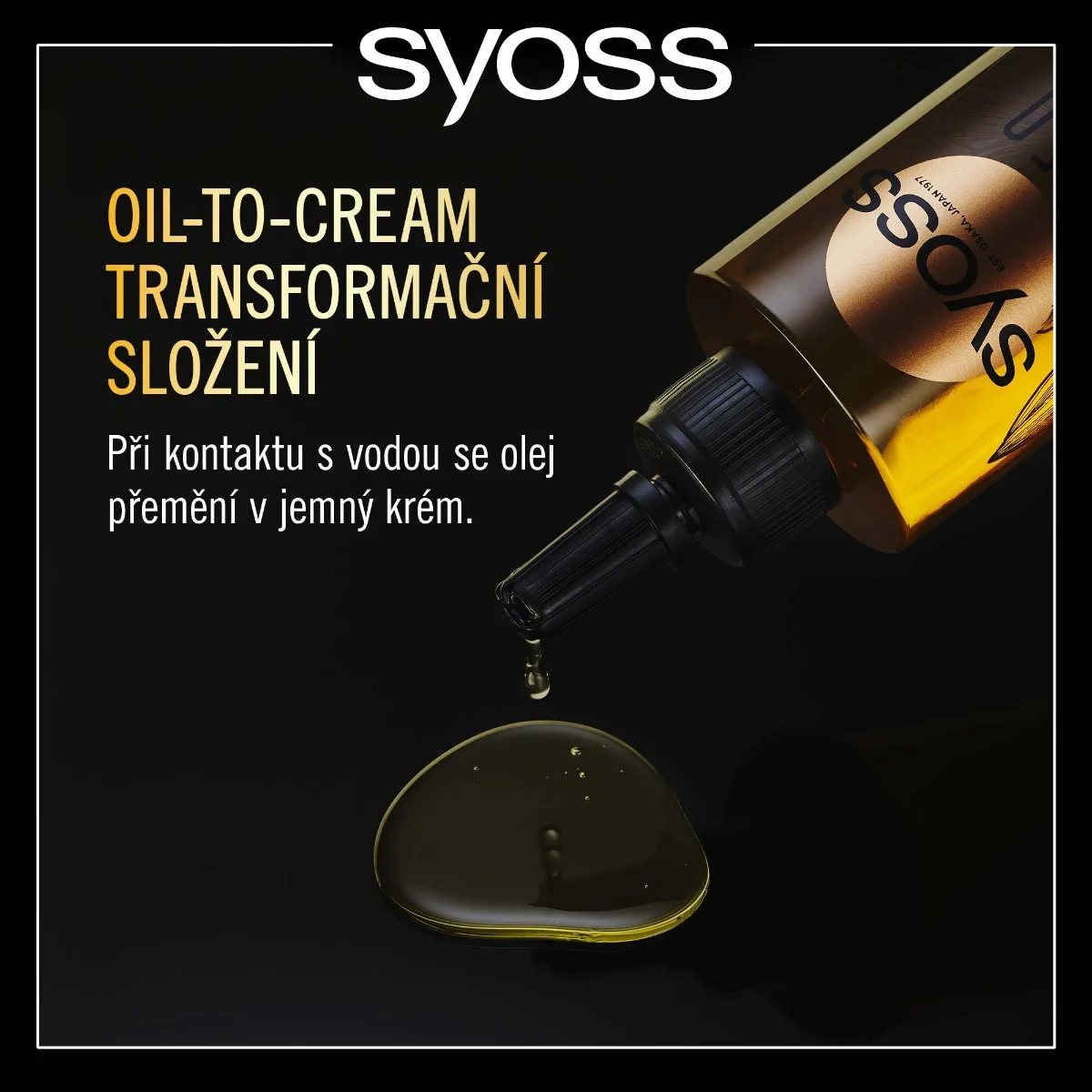 Syoss Oleo Intense Oil-To-Cream oplachová péče 200 ml