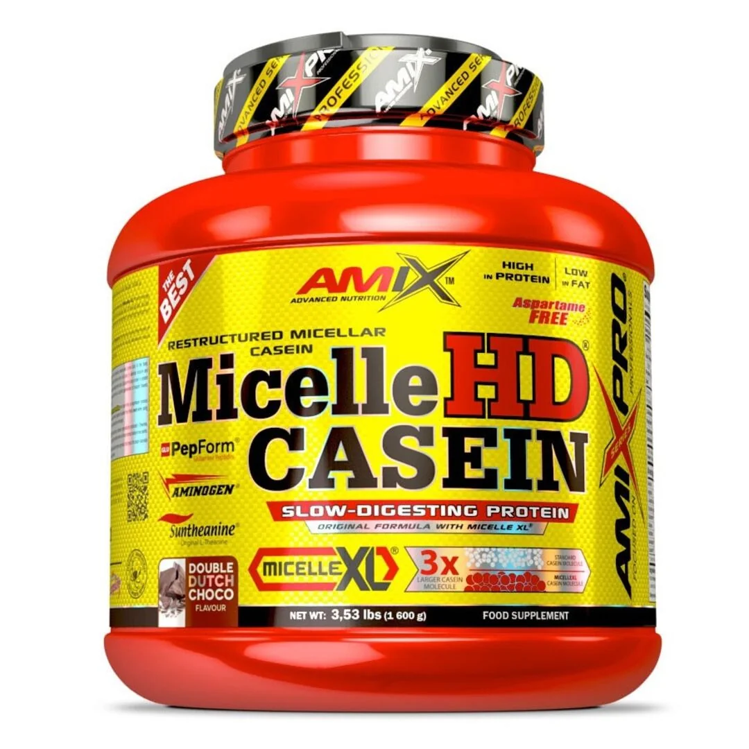 Amix Nutrition MicelleHD Casein 700g - jahoda