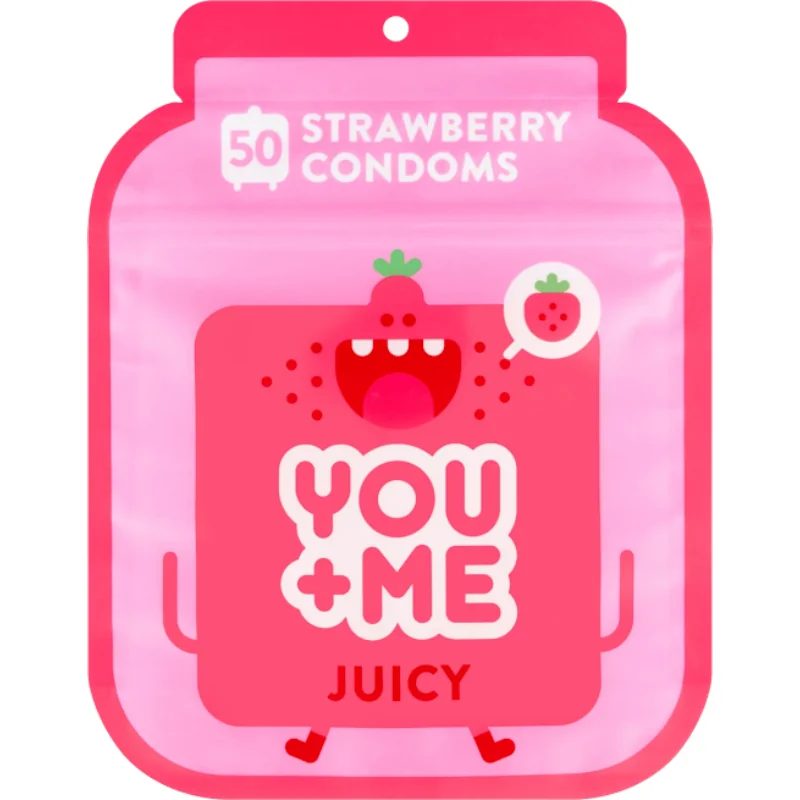 You Me You Me JUICY – ochucené kondomy (50 ks)