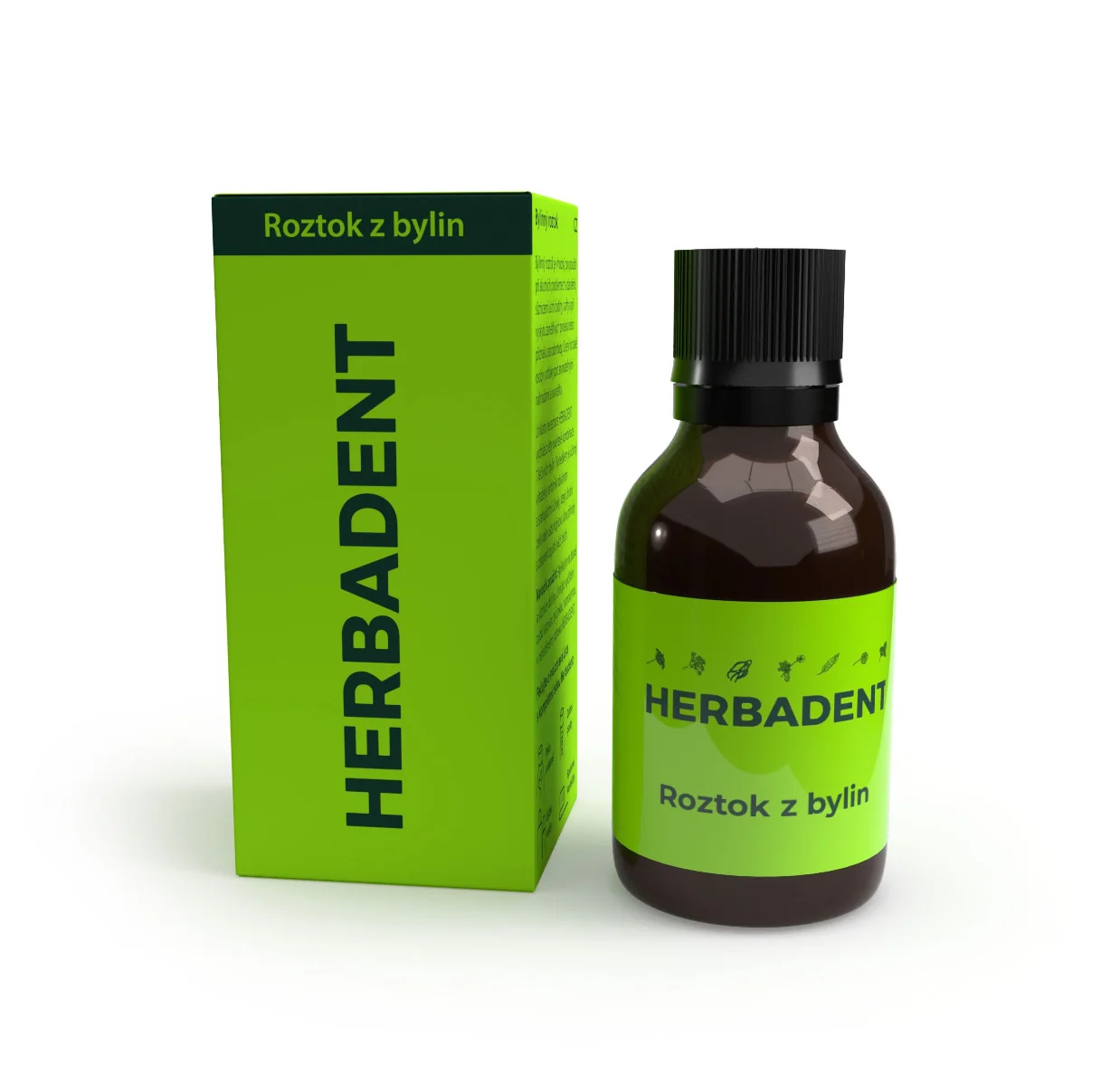 Herbadent Original bylinný roztok na dásně 25 ml