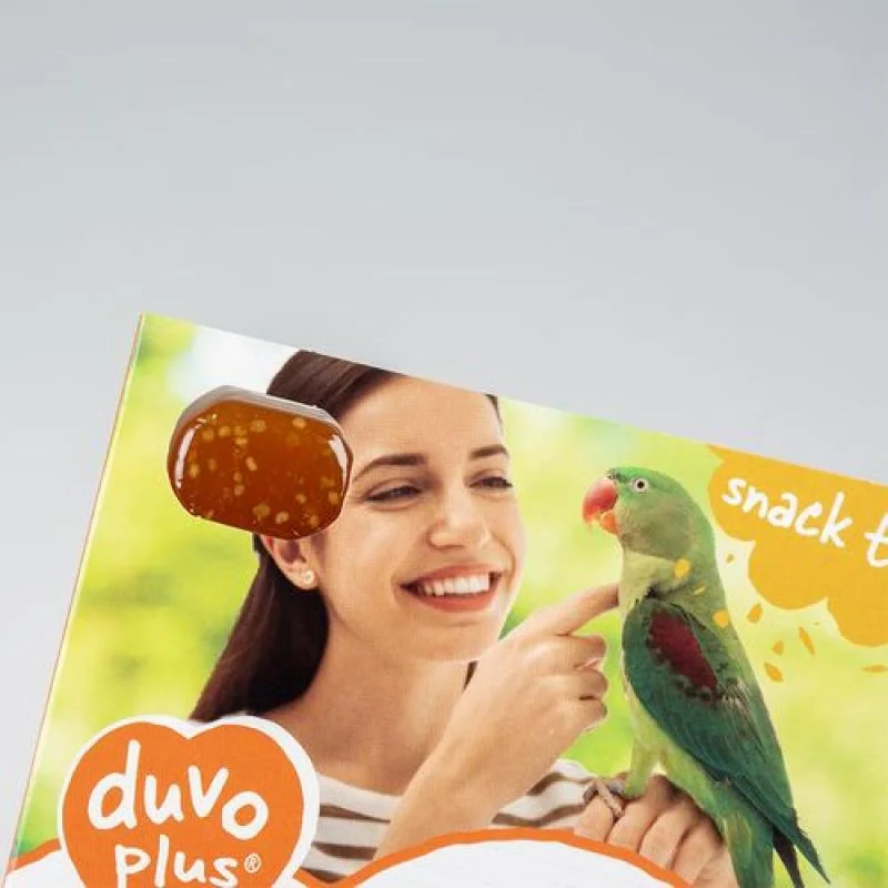 Duvo+ Jelly snack pro papoušky 5g x12ks želé pochoutkyka s plody goji 