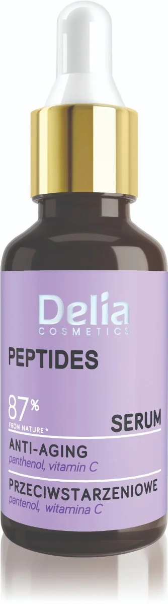 Delia Peptides Sérum proti stárnutí na obličej, krk a dekolt 30 ml