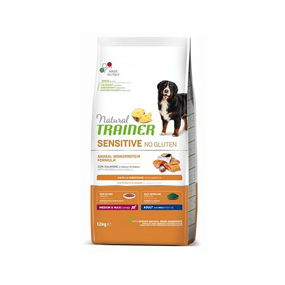 Natural Trainer No gluten fish/maize granule 12 kg