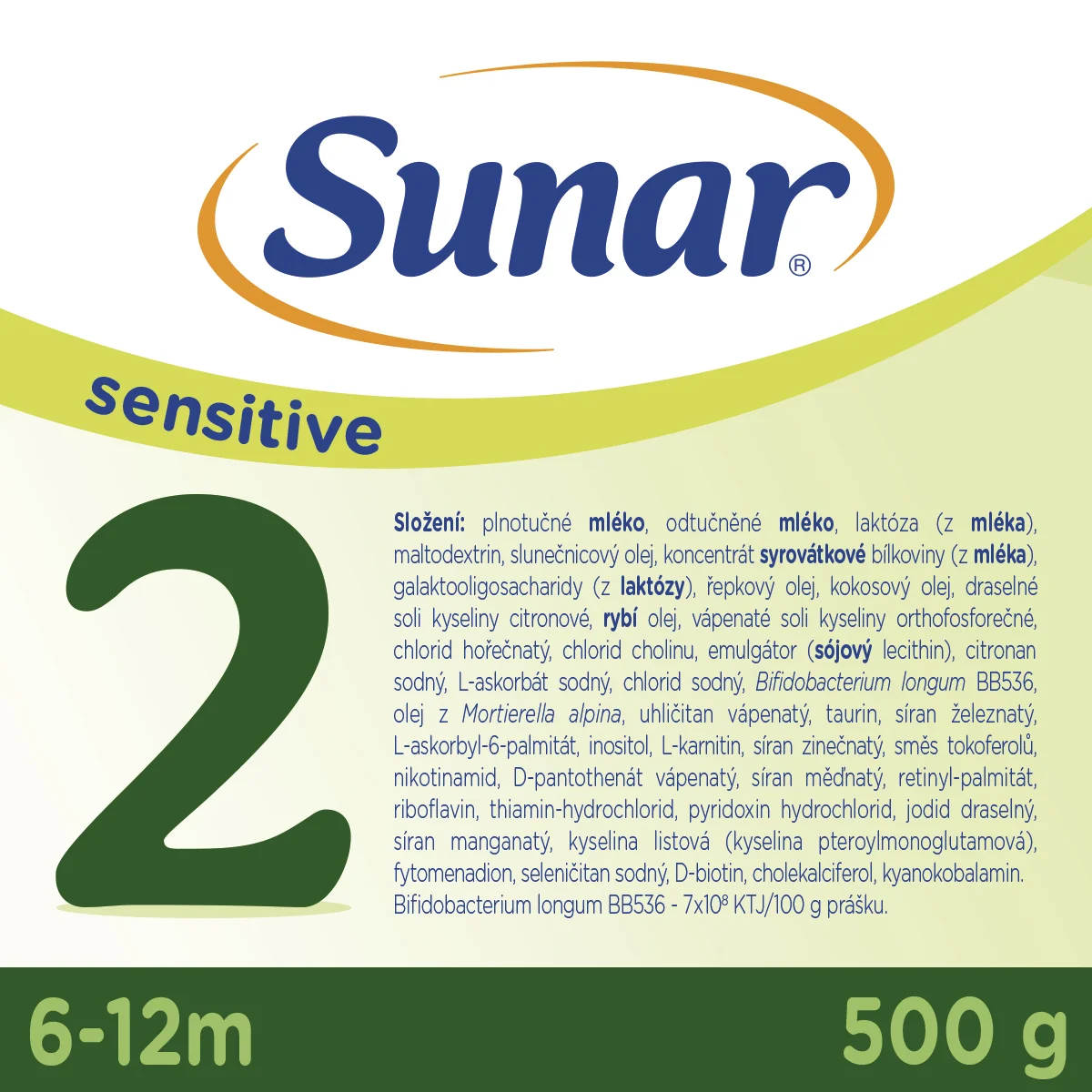 Sunar Sensitive 2 500 g