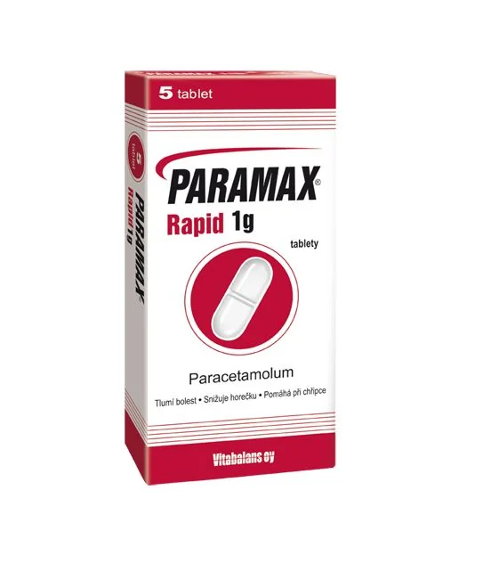 Paramax Rapid 1 g 5 tablet