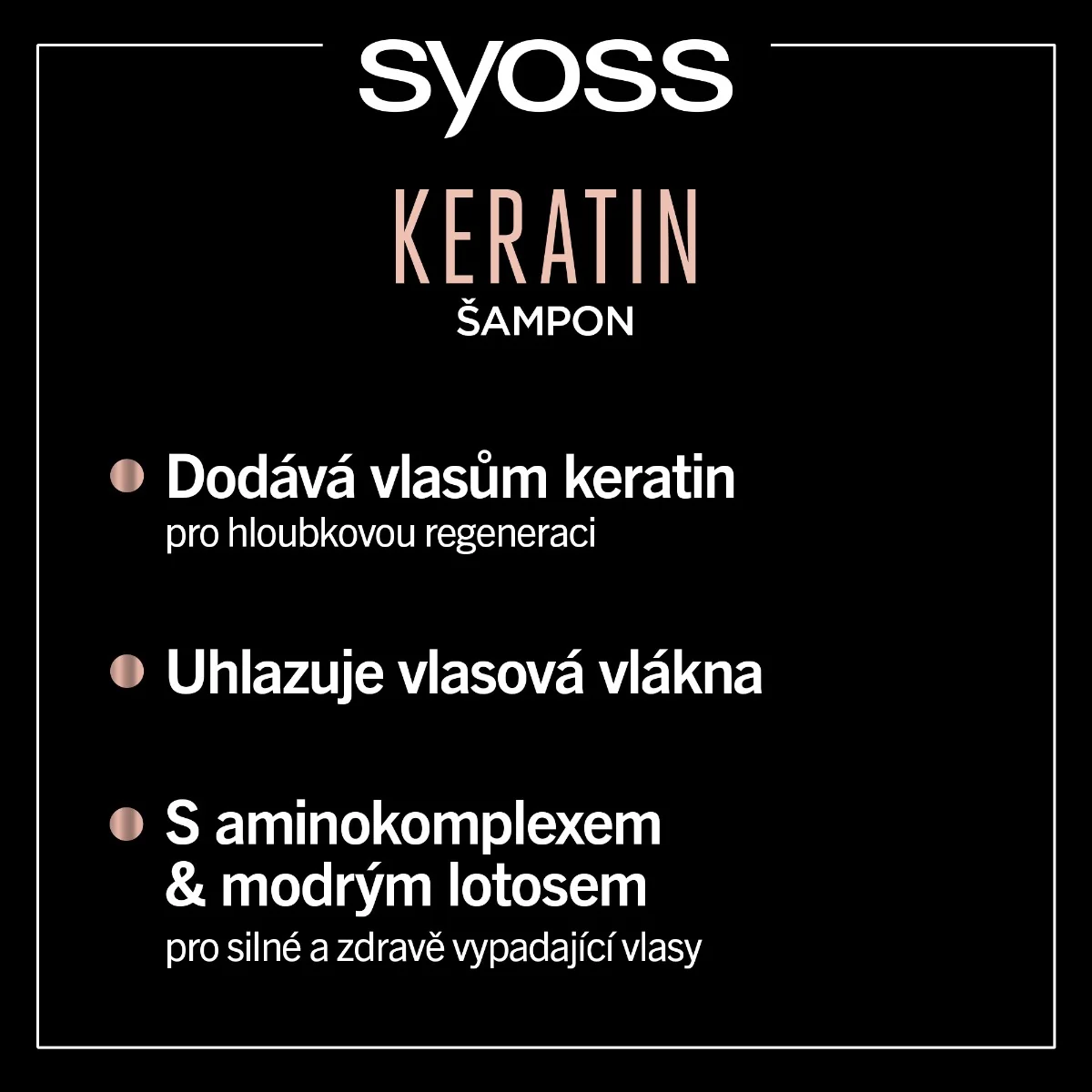 Syoss šampon na lámavé vlasy 750 ml