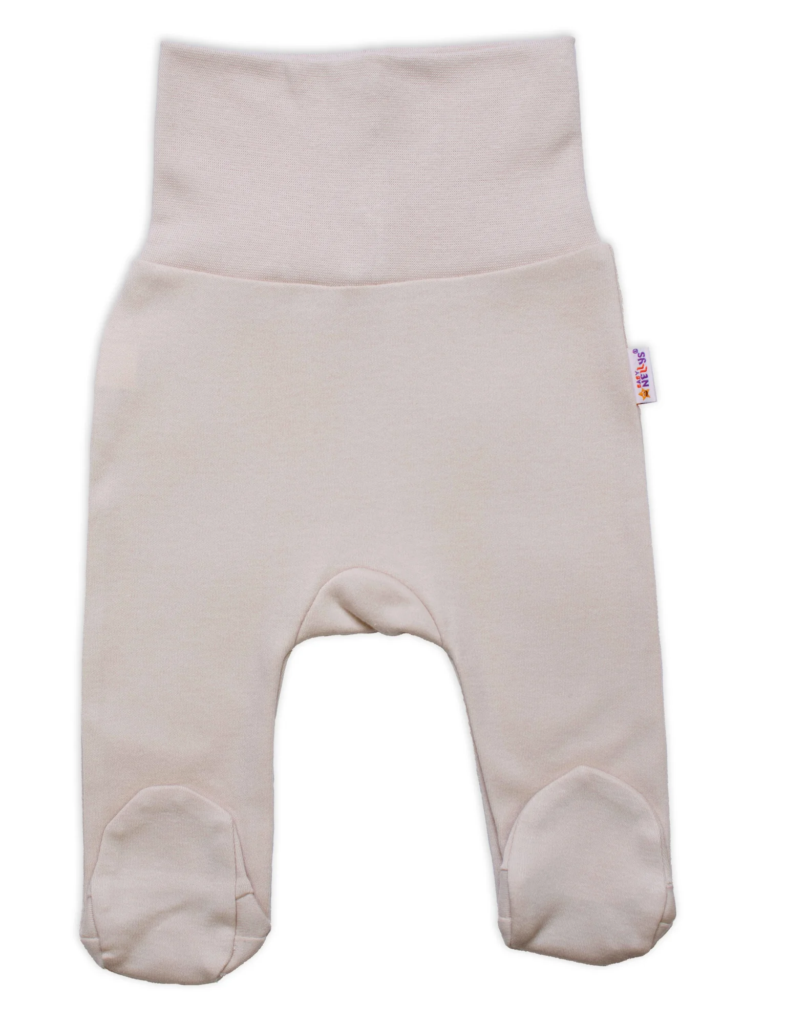 Baby Nellys Rostoucí výhodná sada, 3x polodupačky pro miminko Nature - modrá/béžová/taupe 