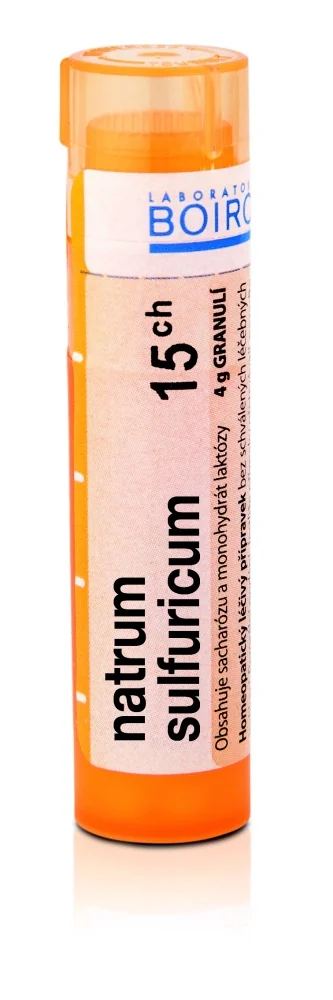 Boiron NATRUM SULFURICUM CH15 granule 4 g