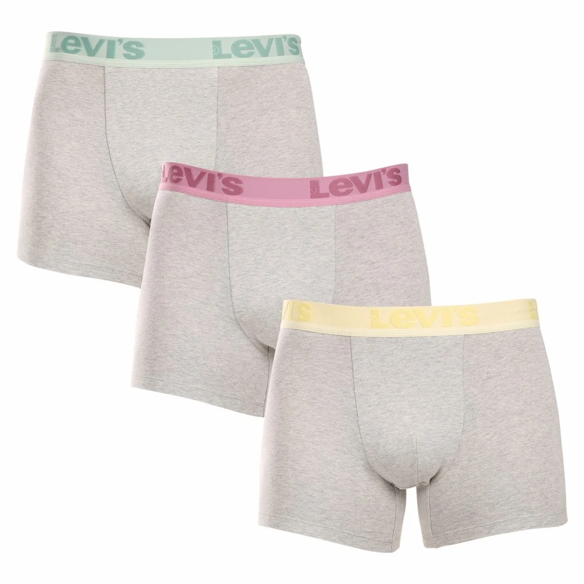 Levis 3PACK pánské boxerky vícebarevné (905045001 025) M