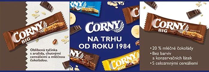 Corny BIG čokoláda müsli tyčinka 50 g