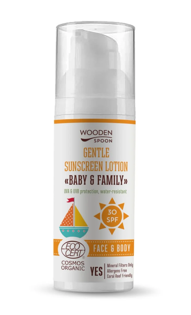 WoodenSpoon Opalovací tělové mléko SPF30 50 ml