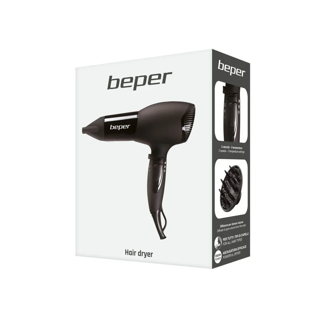 Beper 40979 Turbo Touch 2 000 W vysoušeč vlasů