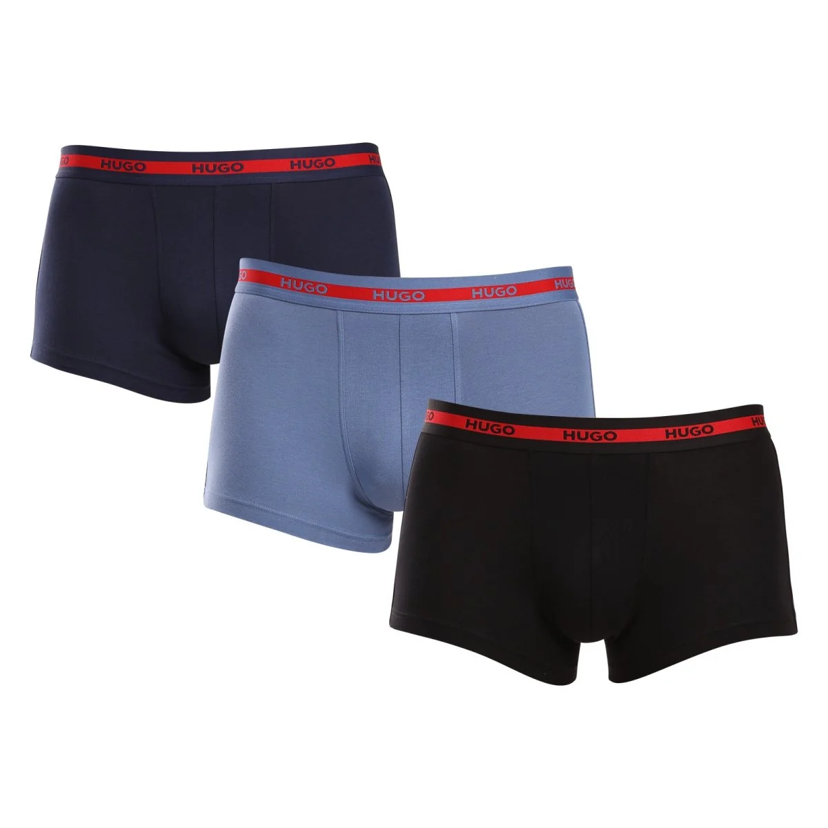 HUGO 3PACK pánské boxerky vícebarevné (50517883 970) XXL