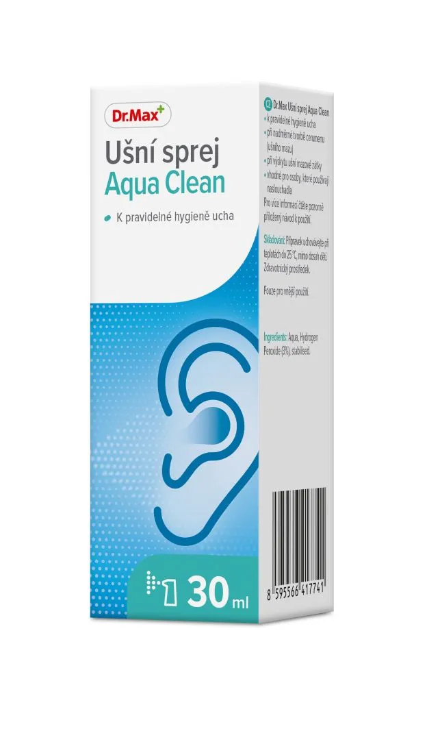 Dr. Max Aqua Clean ušní sprej 30 ml