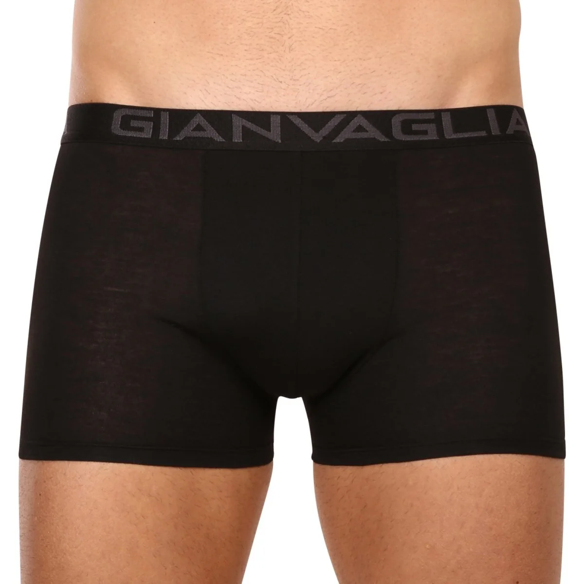 Gianvaglia 10PACK pánské boxerky černé (023) XL 