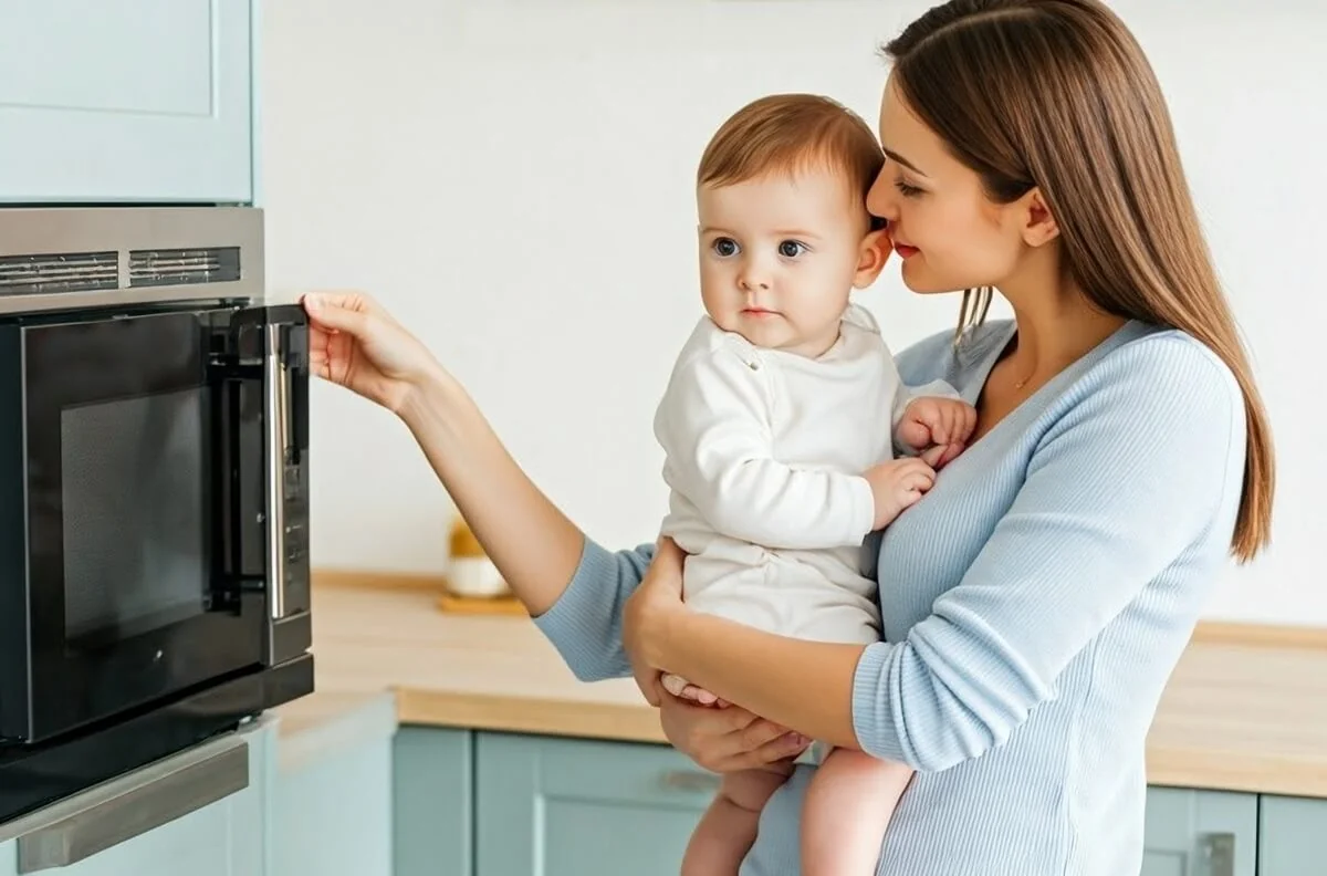 Sterilizátor kojeneckých lahví do mikrovlnné trouby