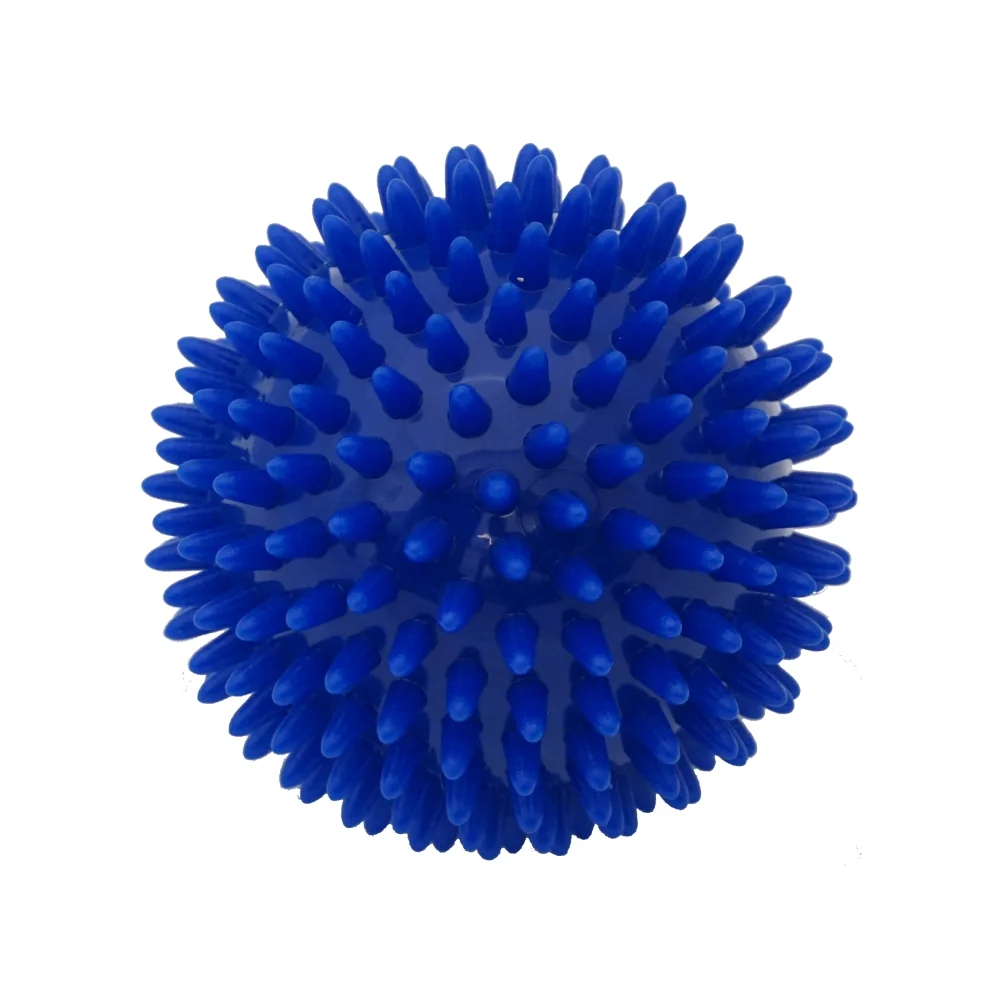 KineMAX Pro Hedgehog 9 cm masážní míček 1 ks modrý