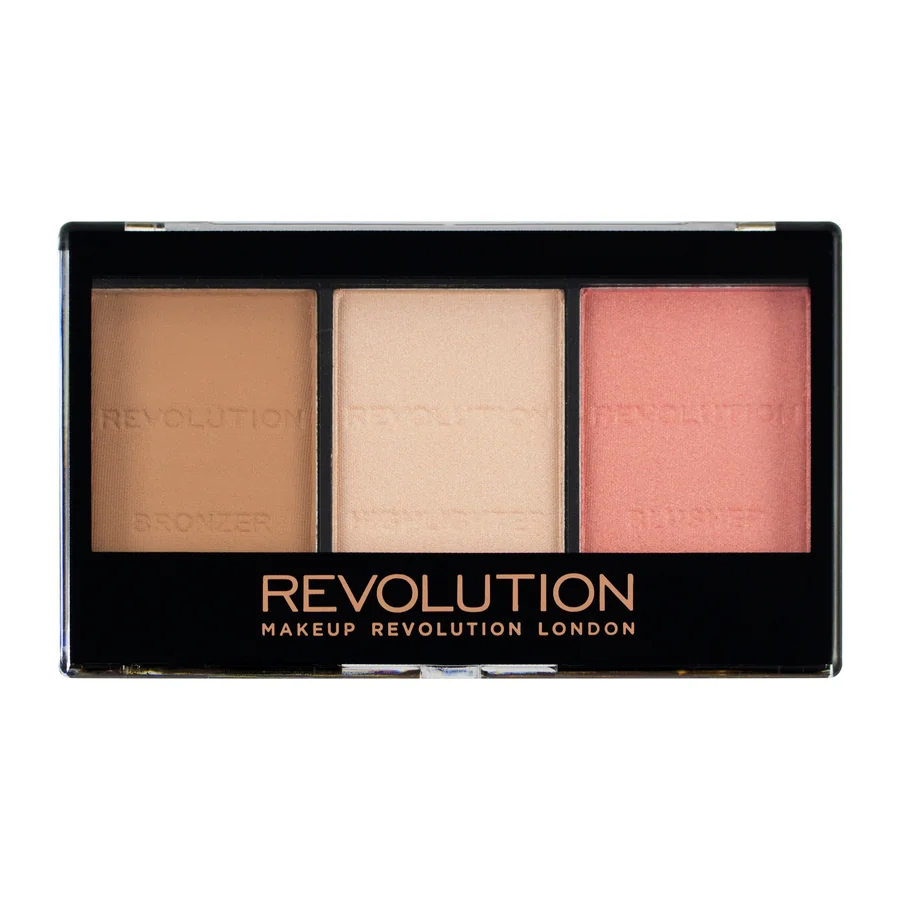 Makeup Revolution Ultra Sculpt & Contour Kit Ultra Fair C01 paletka na tvář 11 g