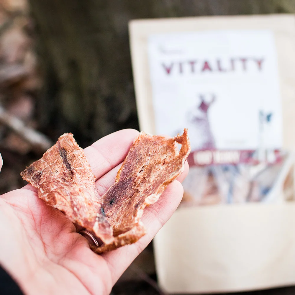 Akinu VITALITY Jerky bažant pamlsek pro psy 50 g 