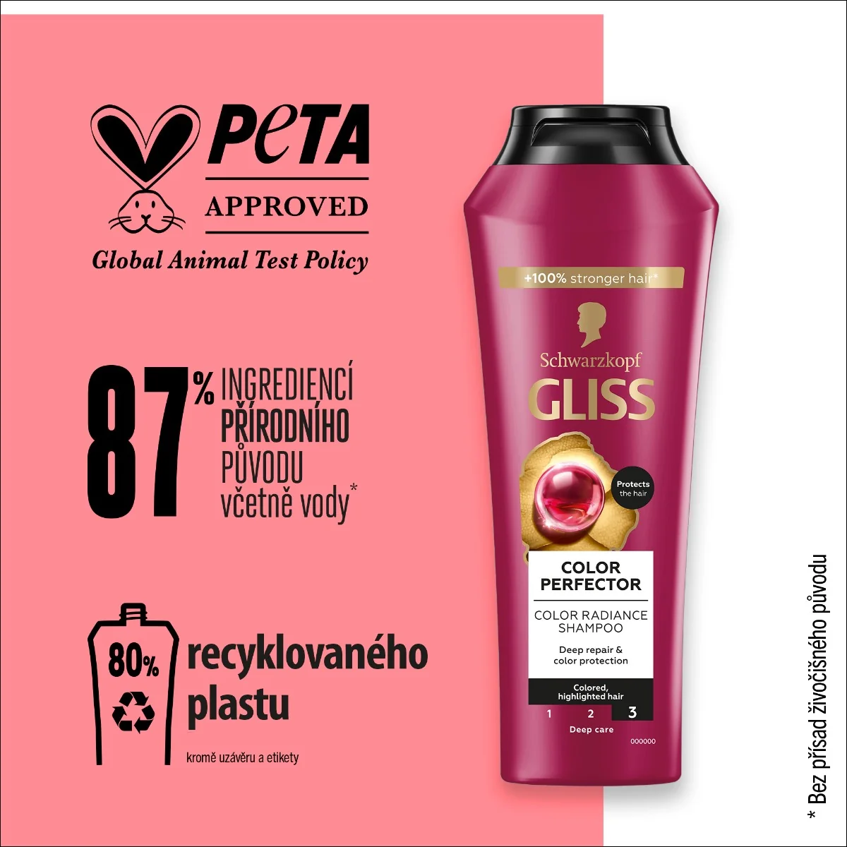 Gliss Color Perfector regenerační šampon 400 ml