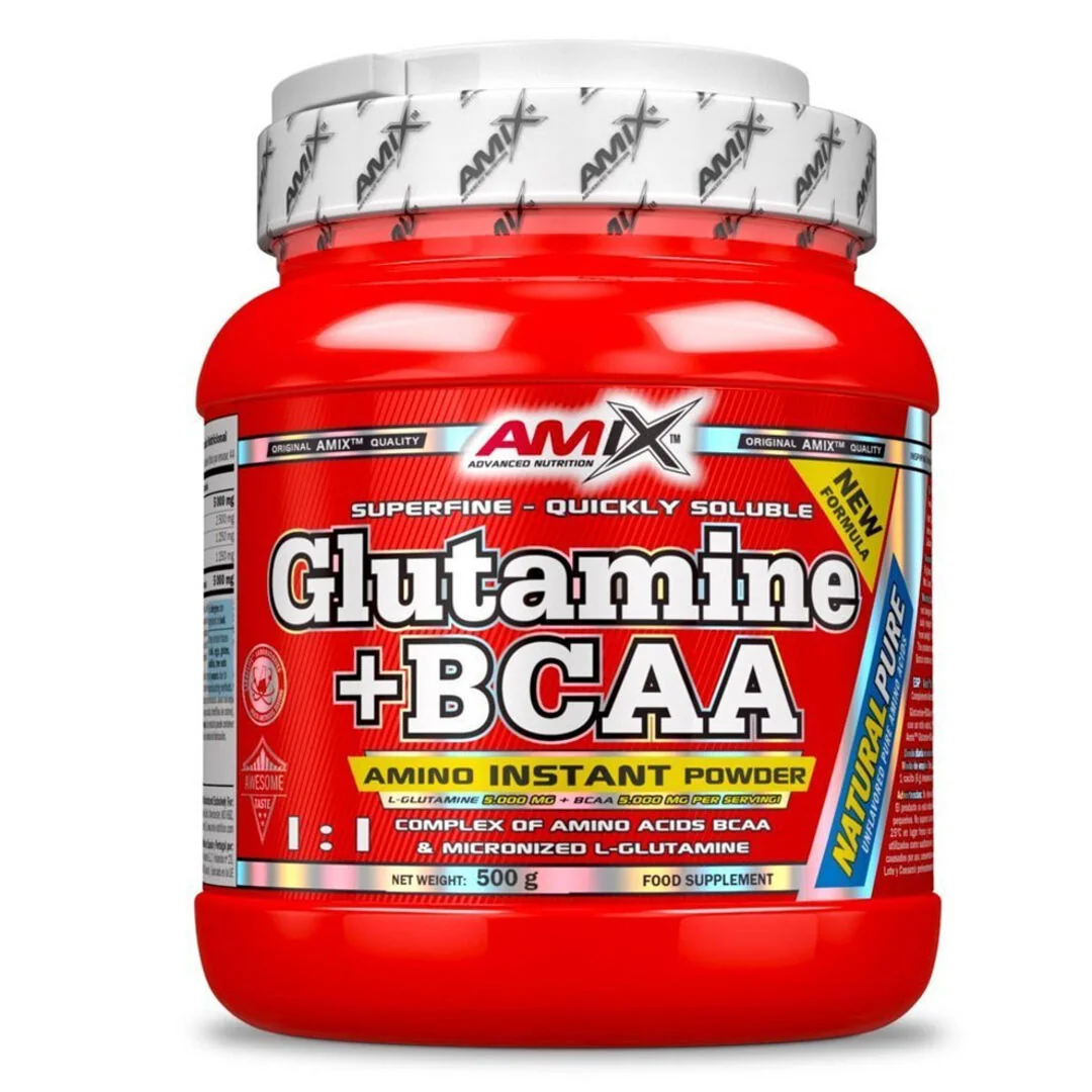 Amix Nutrition Glutamine + BCAA 530g - citron, limetka