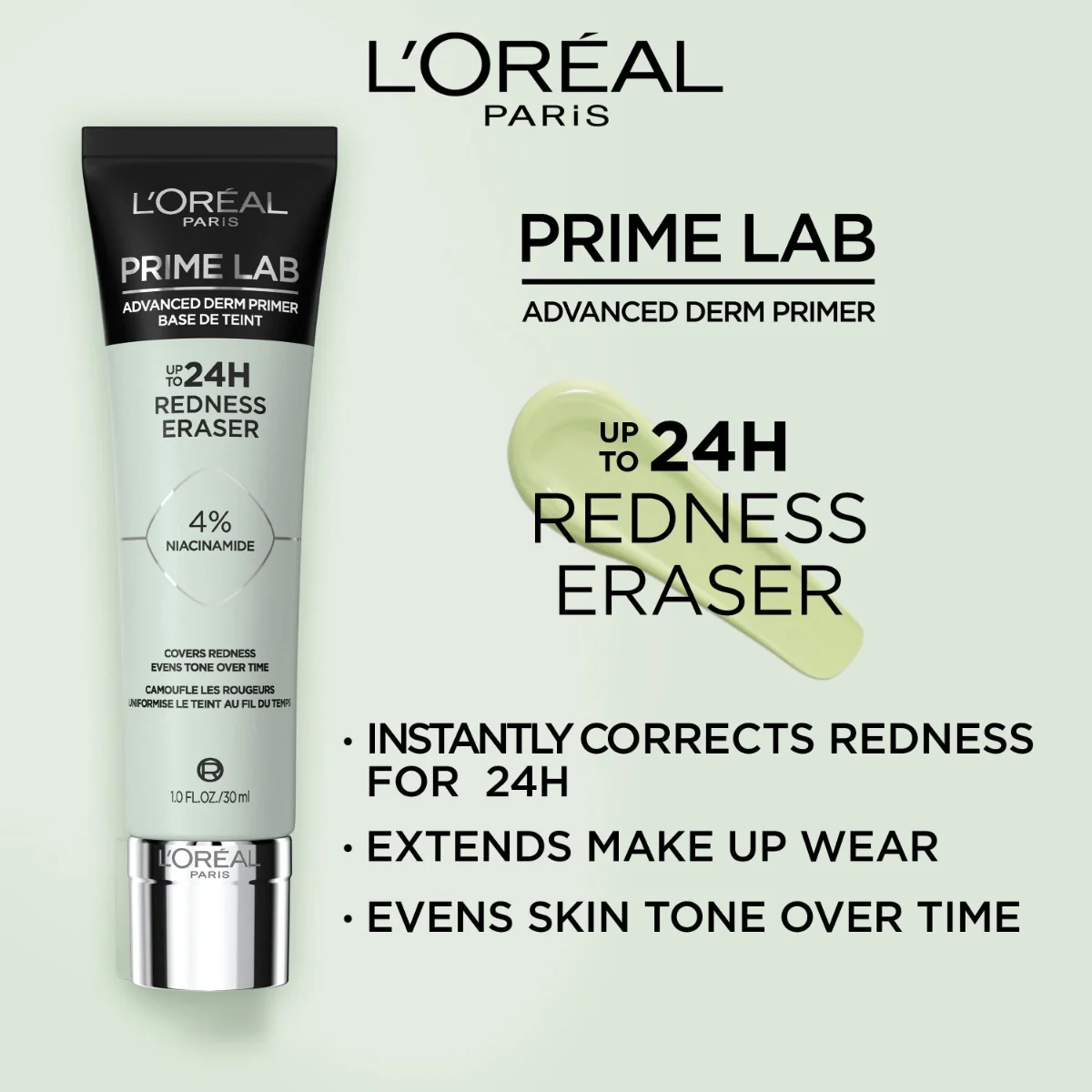 Loréal Paris Prime Lab Redness Eraser podkladová báze 30 ml