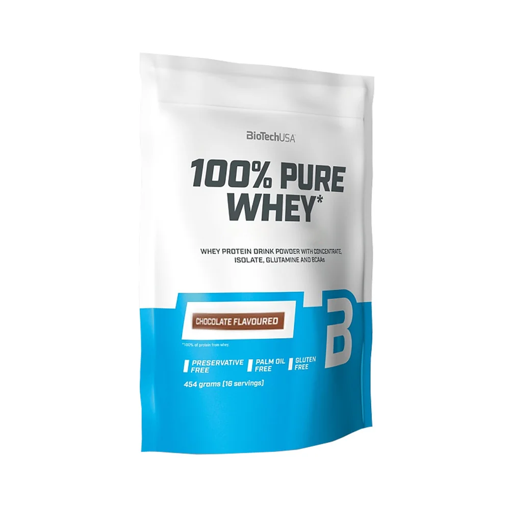 BioTech USA 100% Pure Whey 454g - banán