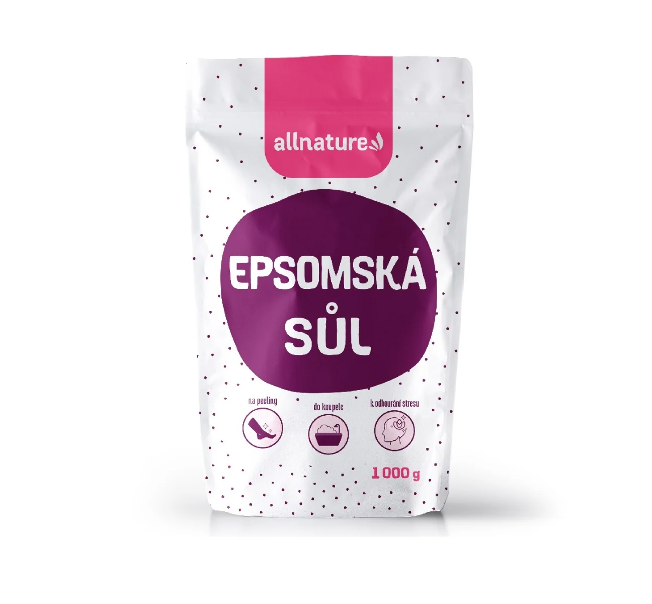 Allnature Epsomská sůl 1000 g