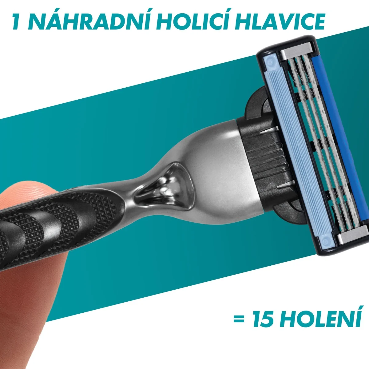 Gillette Mach3 Charcoal dárková sada v tašce