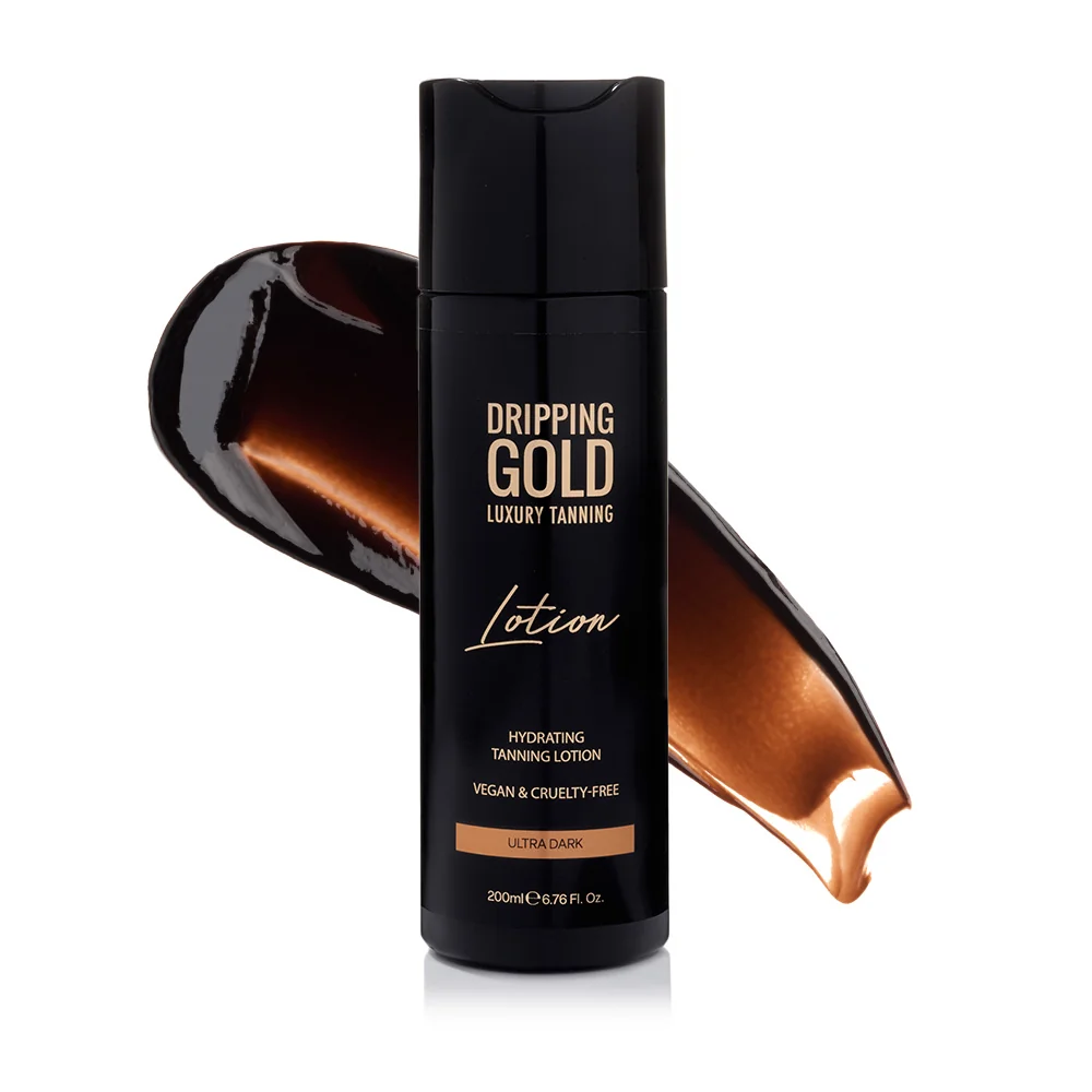 SOSU Dripping Gold Tanning Lotion samoopalovací krém ultra dark 200 ml