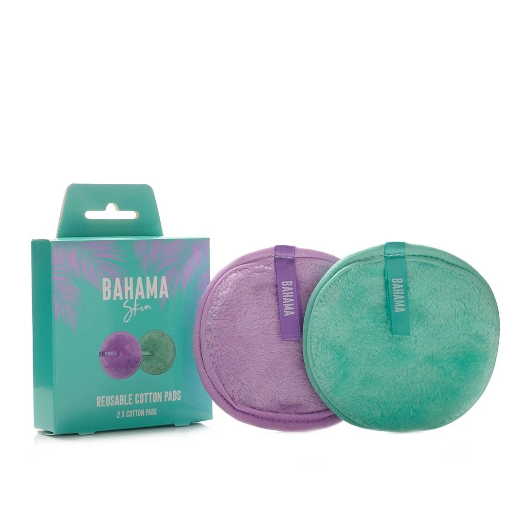 Bahama Skin Reusable Cotton Pads pratelné odličovací tamponky 2 ks