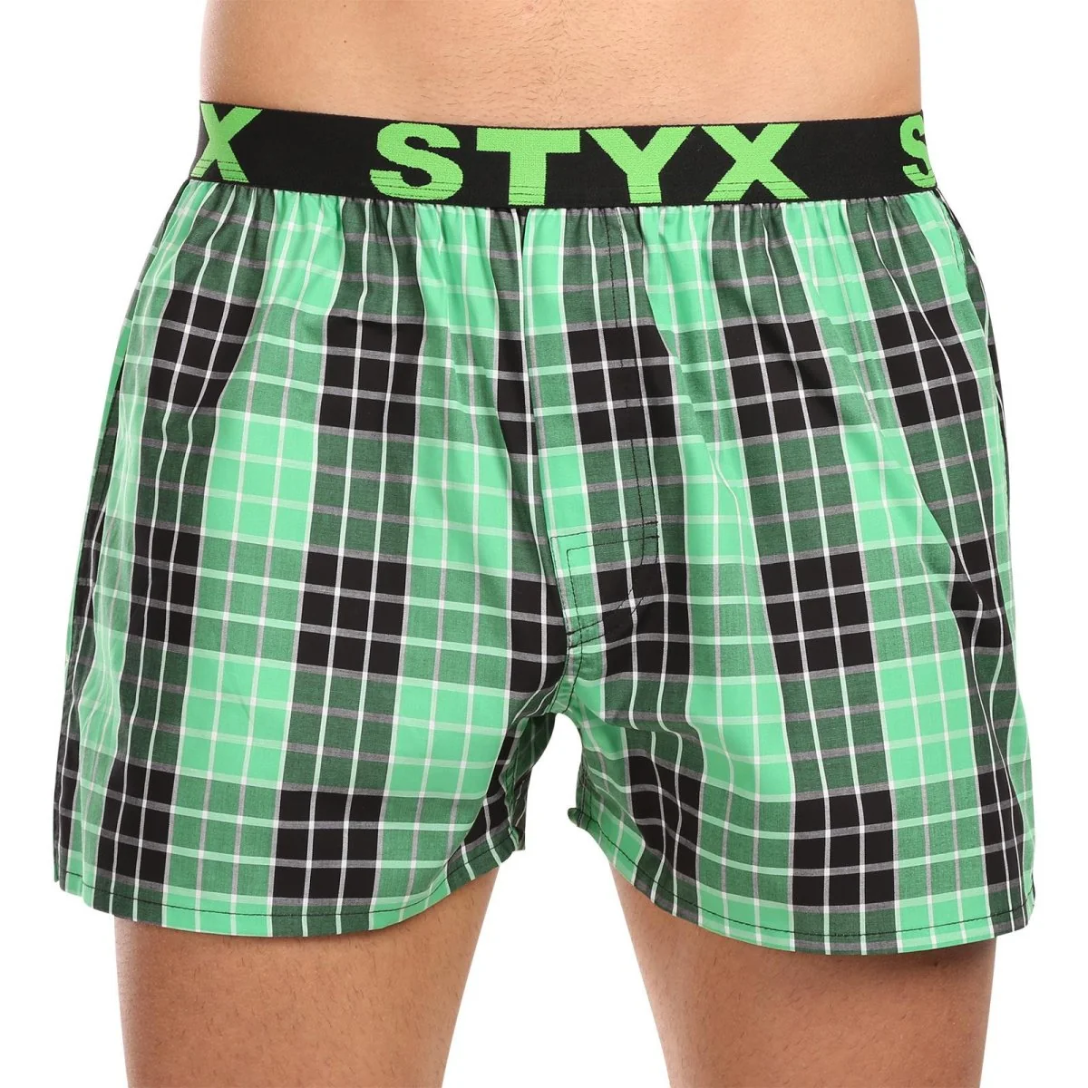 Styx 3PACK pánské trenky sportovní guma vícebarevné (3B102830) XXL 