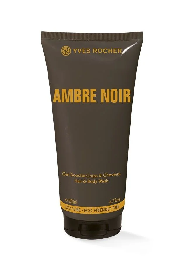 Yves Rocher Sprchový gel na tělo a vlasy Ambre Noir 200 ml