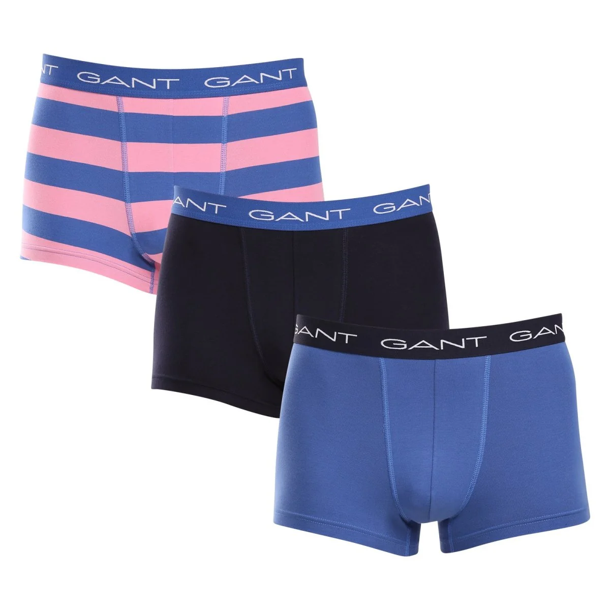 GANT 3PACK pánské boxerky vícebarevné (902423013-407) M 