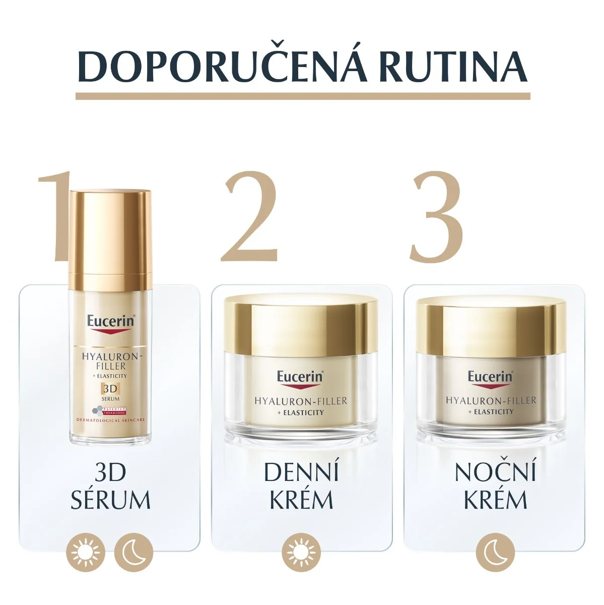 Eucerin Hyaluron-Filler + Elasticity SPF15 denní krém 50 ml