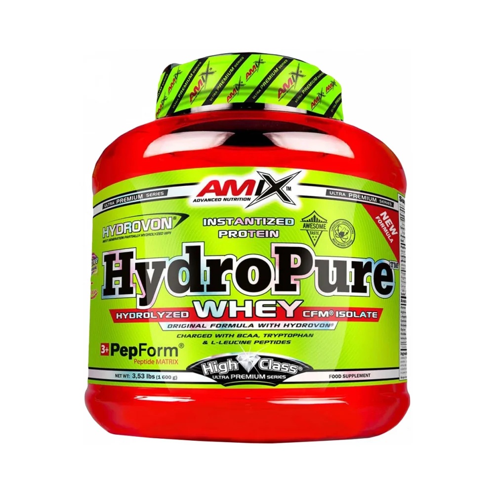 Amix Nutrition HydroPure Whey Protein 1600g - cookies, arašídové máslo