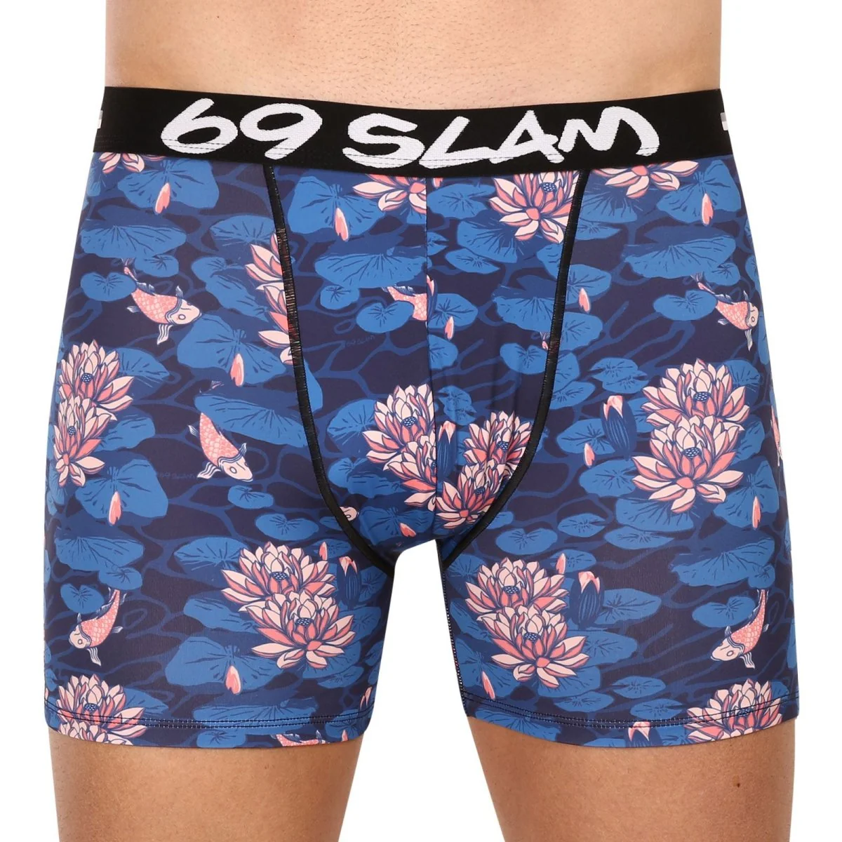 69SLAM Pánské boxerky fit lotus koy dylan (MBYLTK-PO) M 