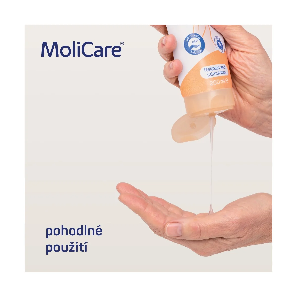 MoliCare Skin Masážní gel 200 ml