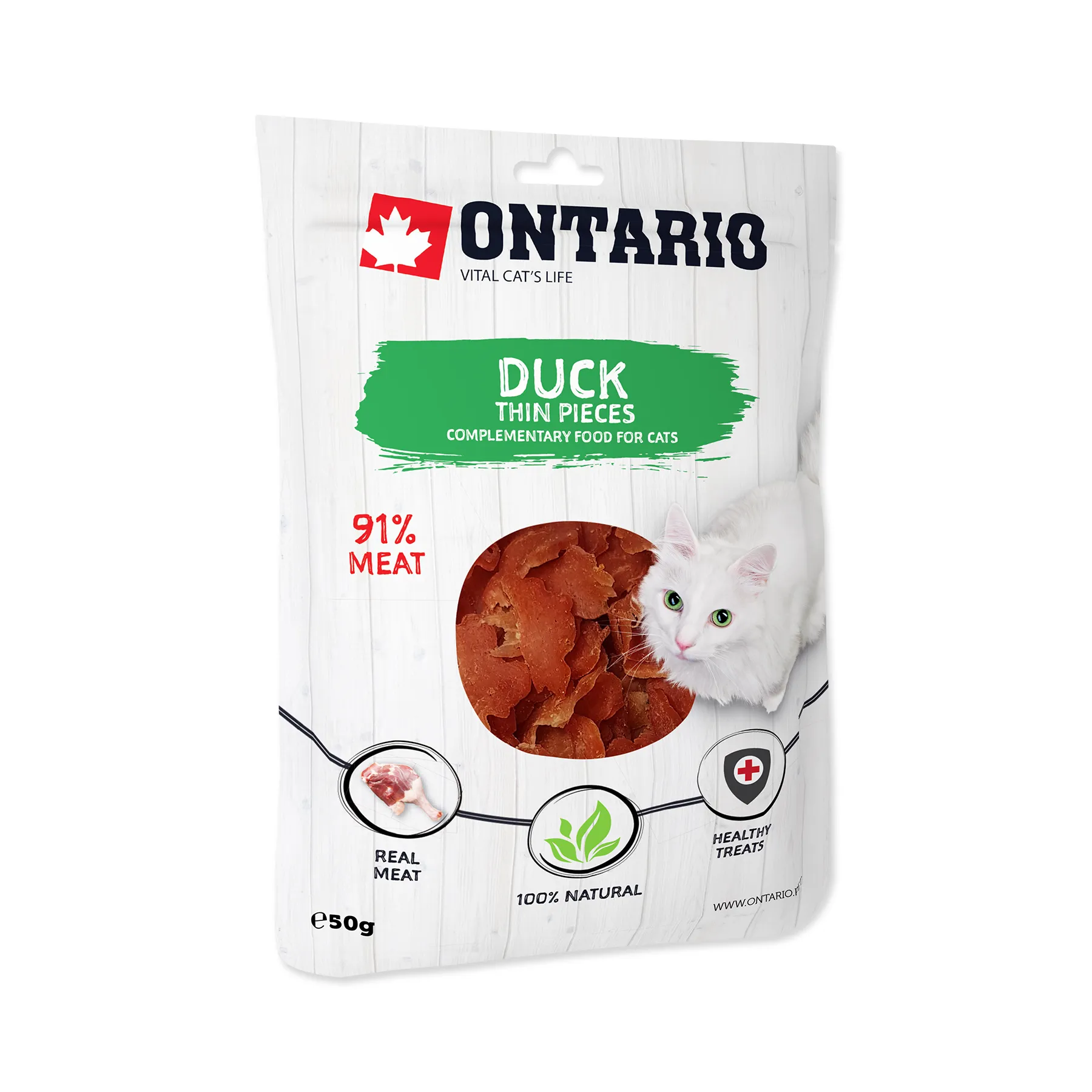 Ontario Kachní tenké plátky 50 g