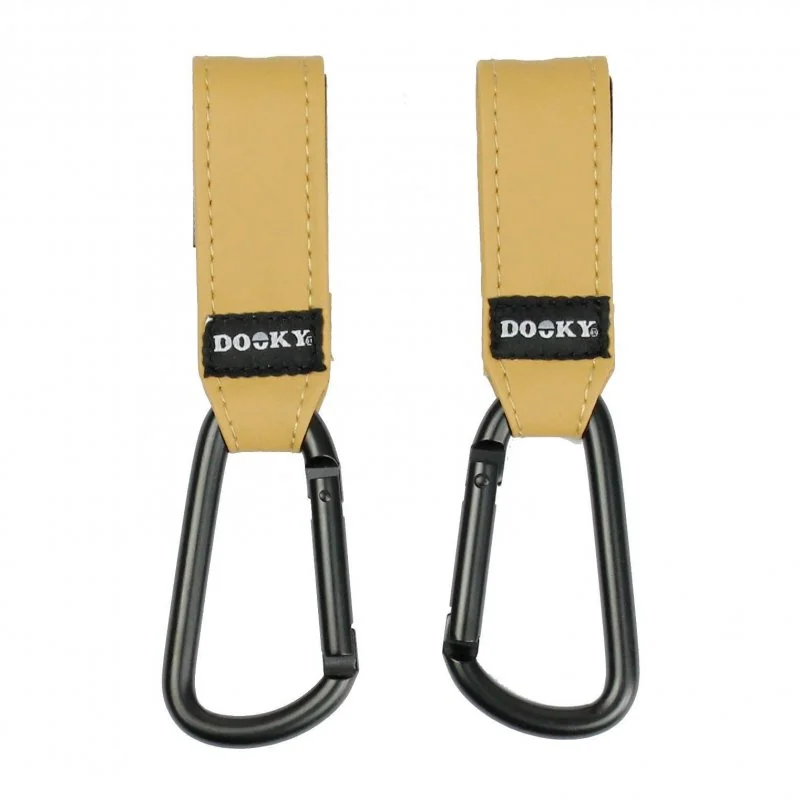 Dooky háčky Buggy Hook SMALL 2ks Brown